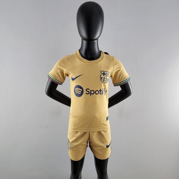22-23 Barcelona away kids kit size 16-28
