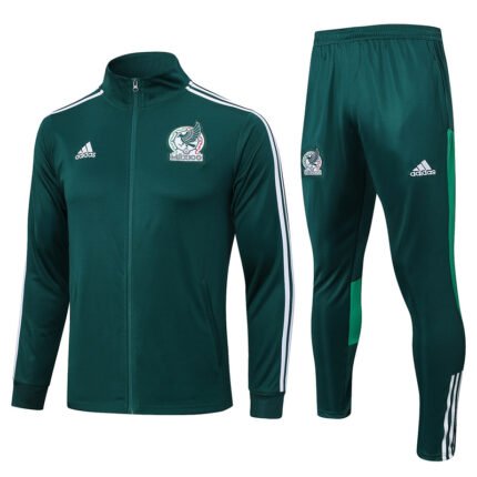 A668# 2324 long zipper Mexico green kit S-XXL