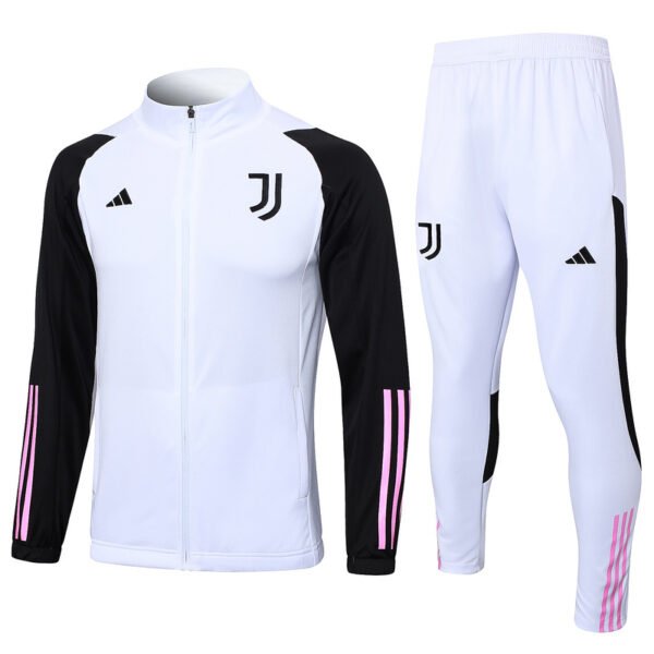 A670# 2324 long zipper Juventus white kit S-XXL