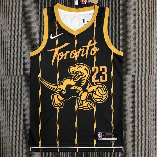 22 season Raptors City Edition No. 23 Van Fleet