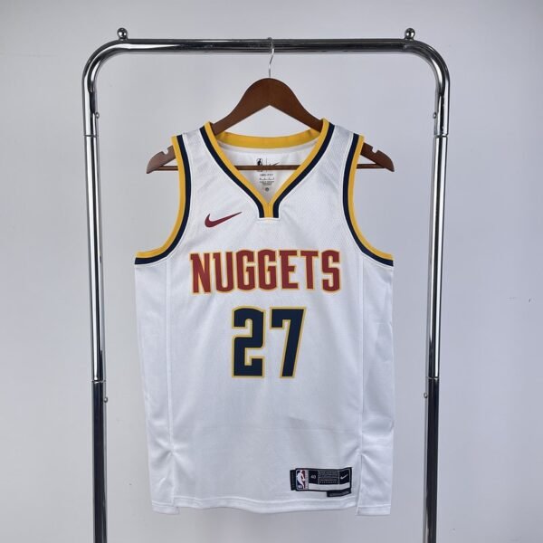 23 season Nuggets Murray no.27 white S-2XL