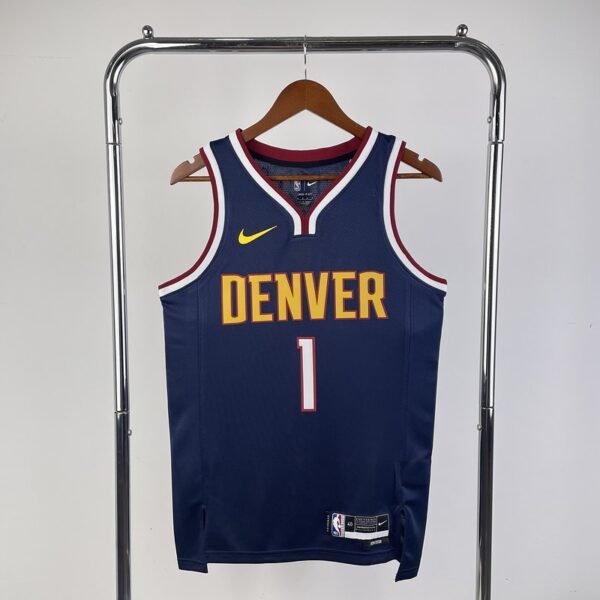23 season Nuggets PORTER JR no.1 deep blue S-2XL