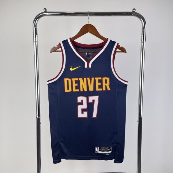 23 season Nuggets Murray no.27 deep blue S-2XL