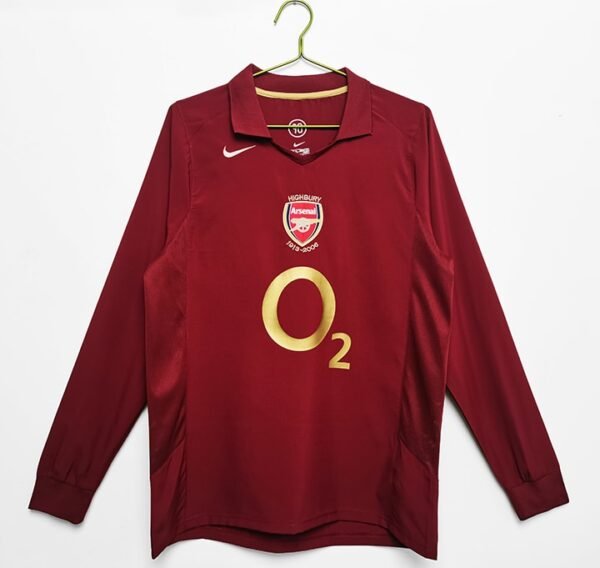 200506 Retro Arsenal long sleeve home S-XXL
