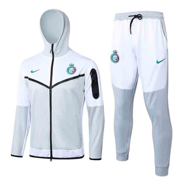 F532 2425 Riyadh Victory long zipper gray S-XXL