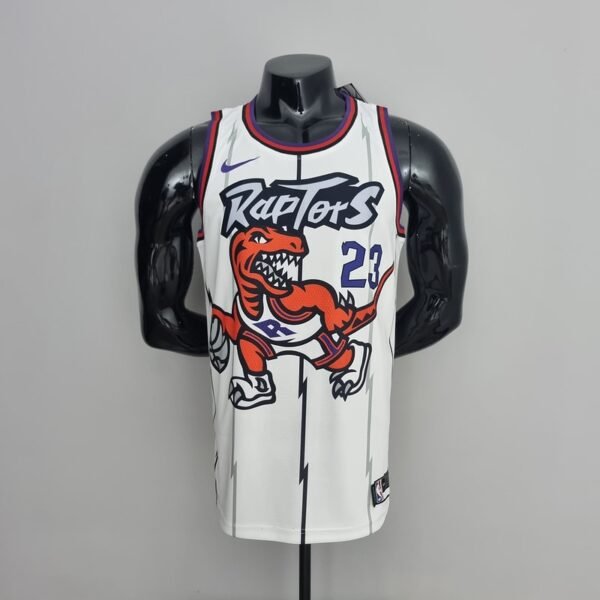 Toronto Raptors VANVLEET#23 White NBA Jersey S-XXL